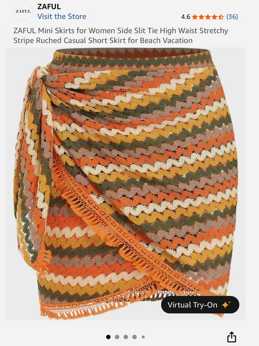 Wrap skirt